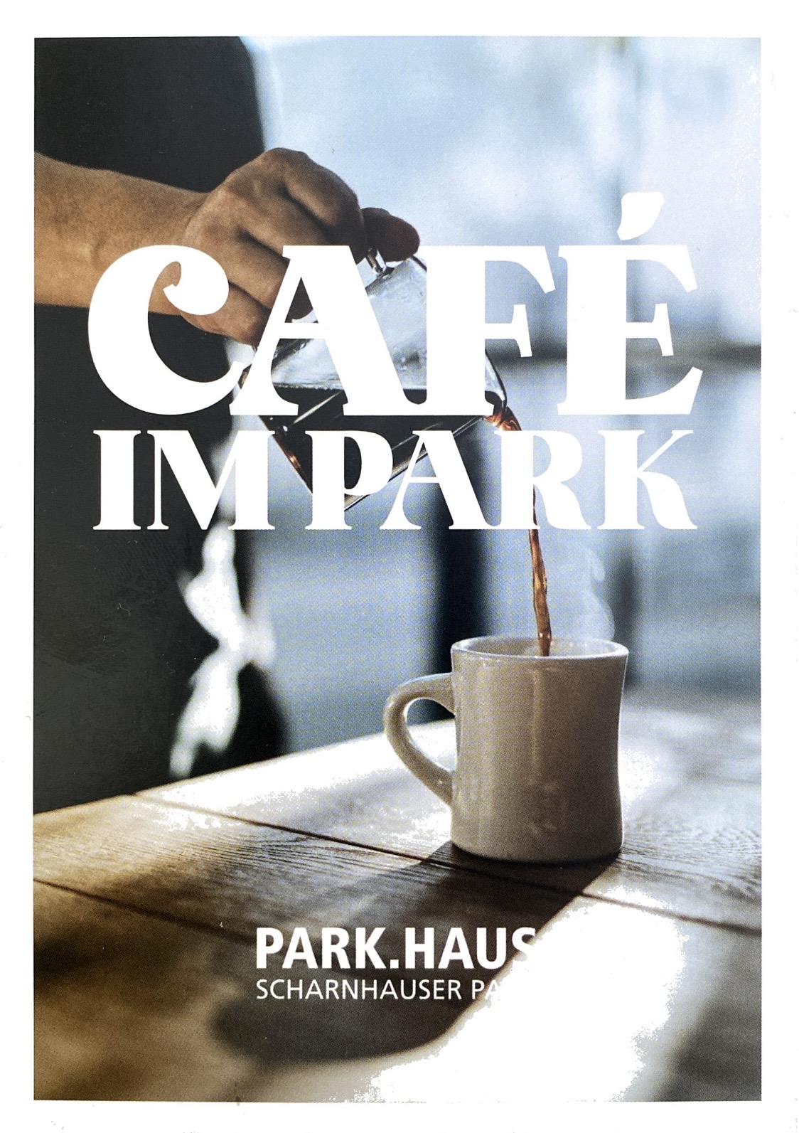 Flyer Kaffee im Park